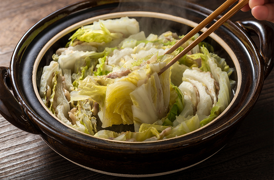 白菜の鍋