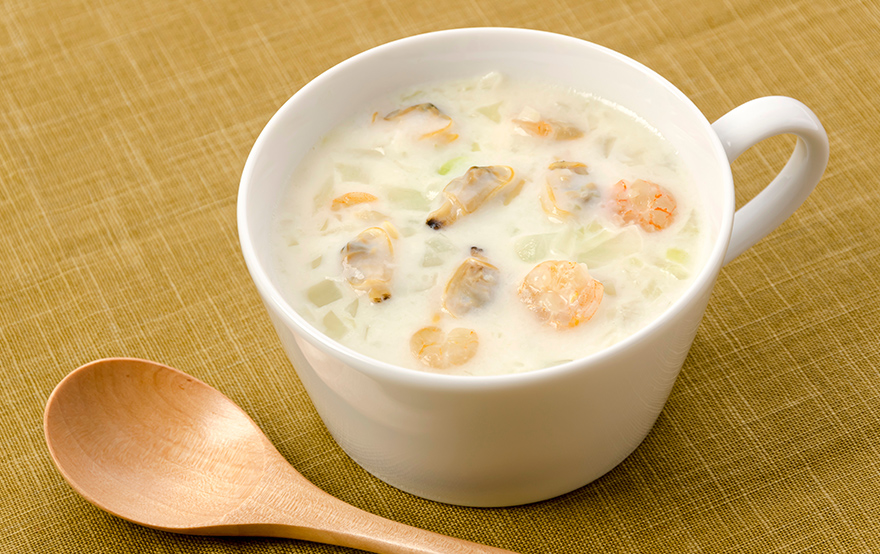 クラムチャウダー