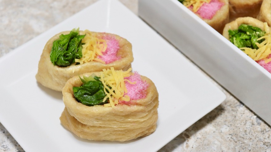 三色オープンいなり寿司