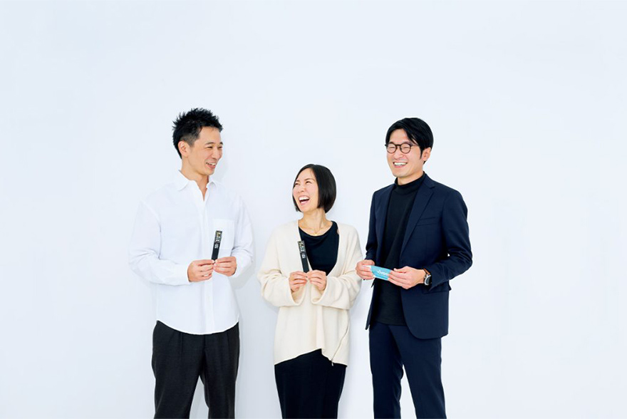 左から浅沼樹さん・真ん中は湯浅亜理早さん・右は佐原和真さん